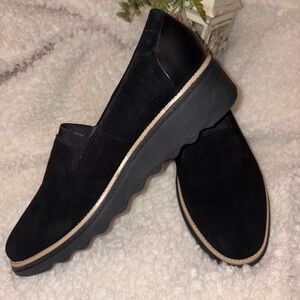 Clarks Black Women's Loafers NEW
